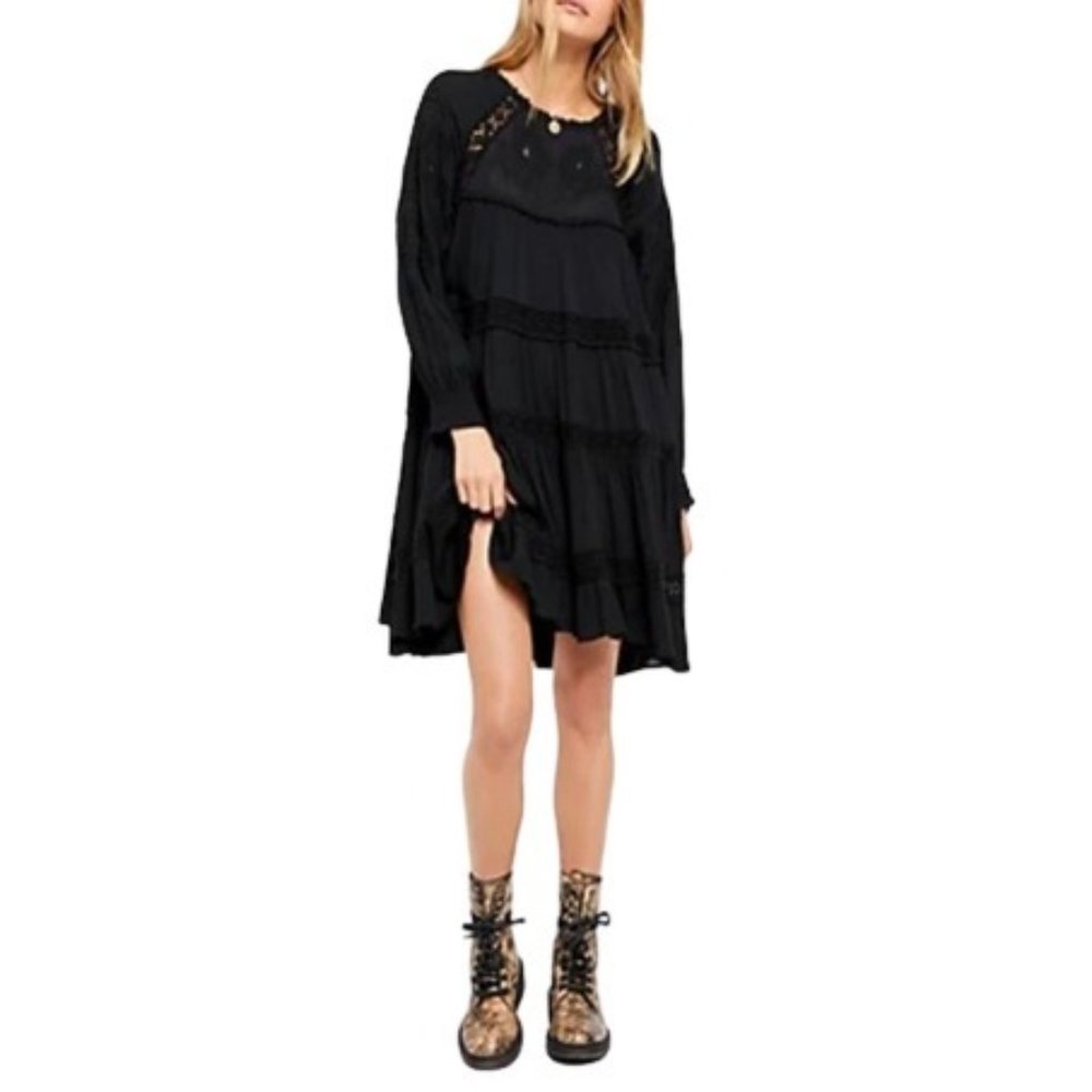 New Free People Heart Mini Dress